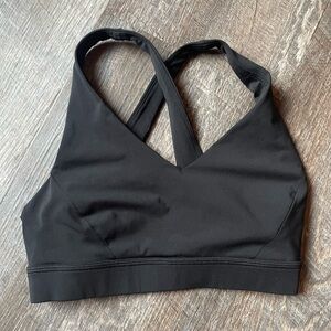 Lululemon black sports bra - size small